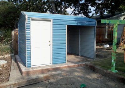 Enclosed Metal Building